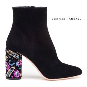 LOEFFLER RANDALL - Wilder Embellished Boot Blk 7.5